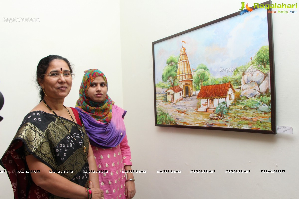 A Special Exhibition of Painting by Smt. S. Vani Devi at Salar Jung Museum, Hyderabad