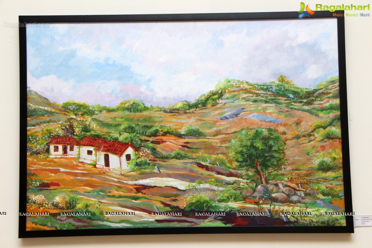 A Special Exhibition of Painting by Smt. S. Vani Devi at Salar Jung Museum, Hyderabad