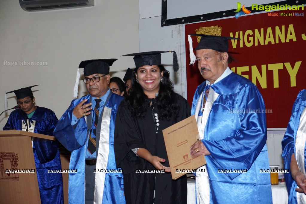 21st Convocation Ceremony of Vignana Jyothi Institute of Management, Hyderabad