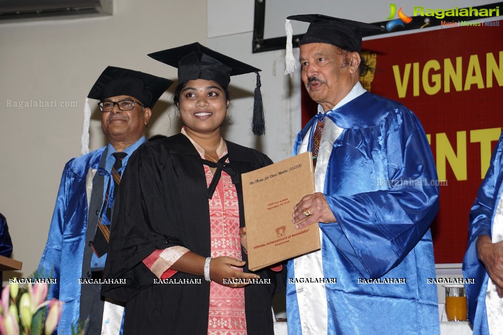 21st Convocation Ceremony of Vignana Jyothi Institute of Management, Hyderabad