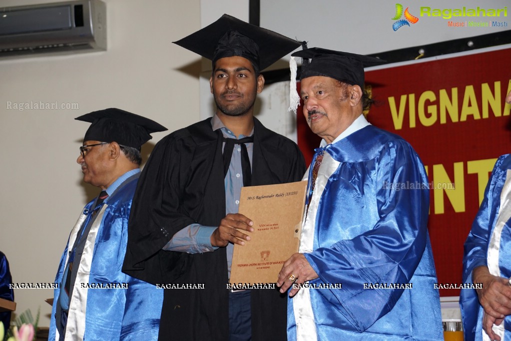 21st Convocation Ceremony of Vignana Jyothi Institute of Management, Hyderabad