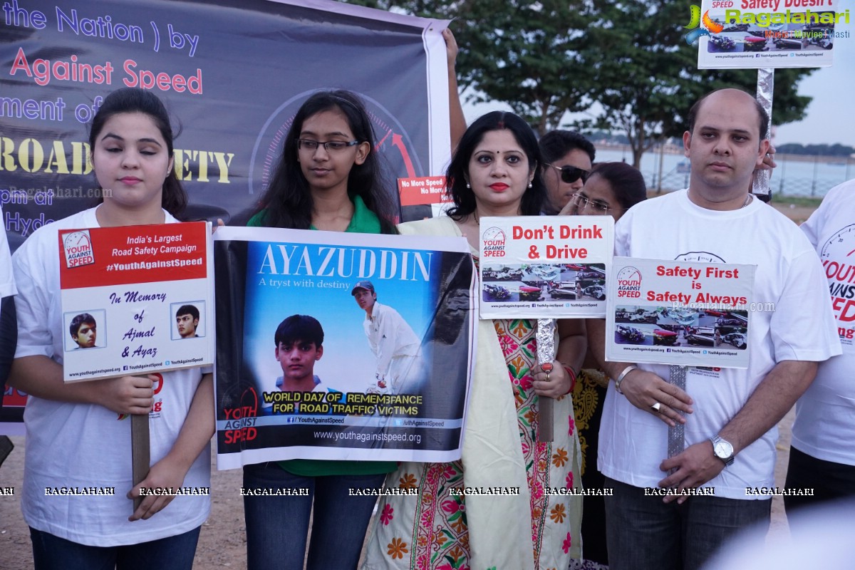 Youth Against Speed - World Campaign on Road Safety at People's Plaza, Hyderabad