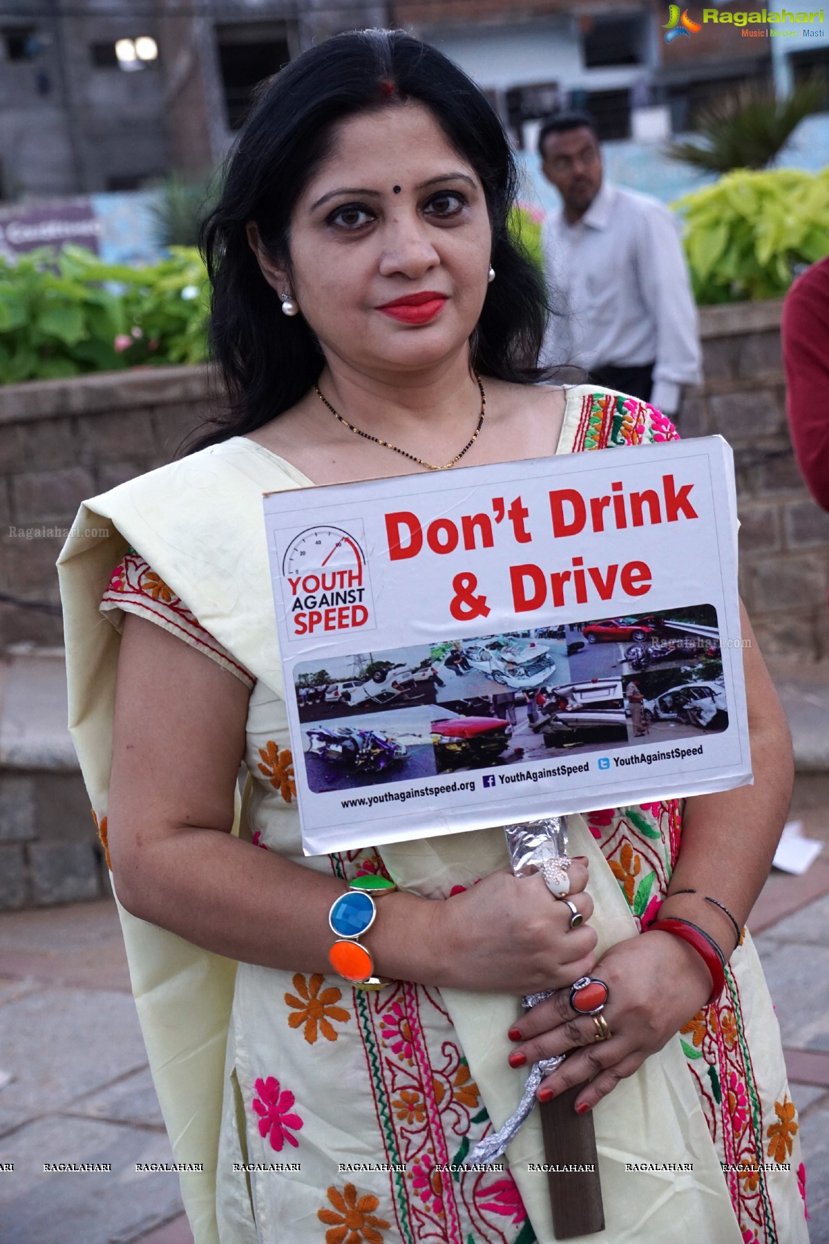 Youth Against Speed - World Campaign on Road Safety at People's Plaza, Hyderabad