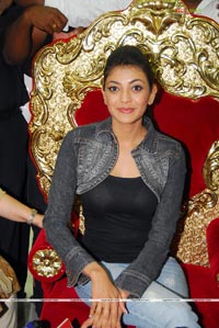 Kajal at RS Brothers