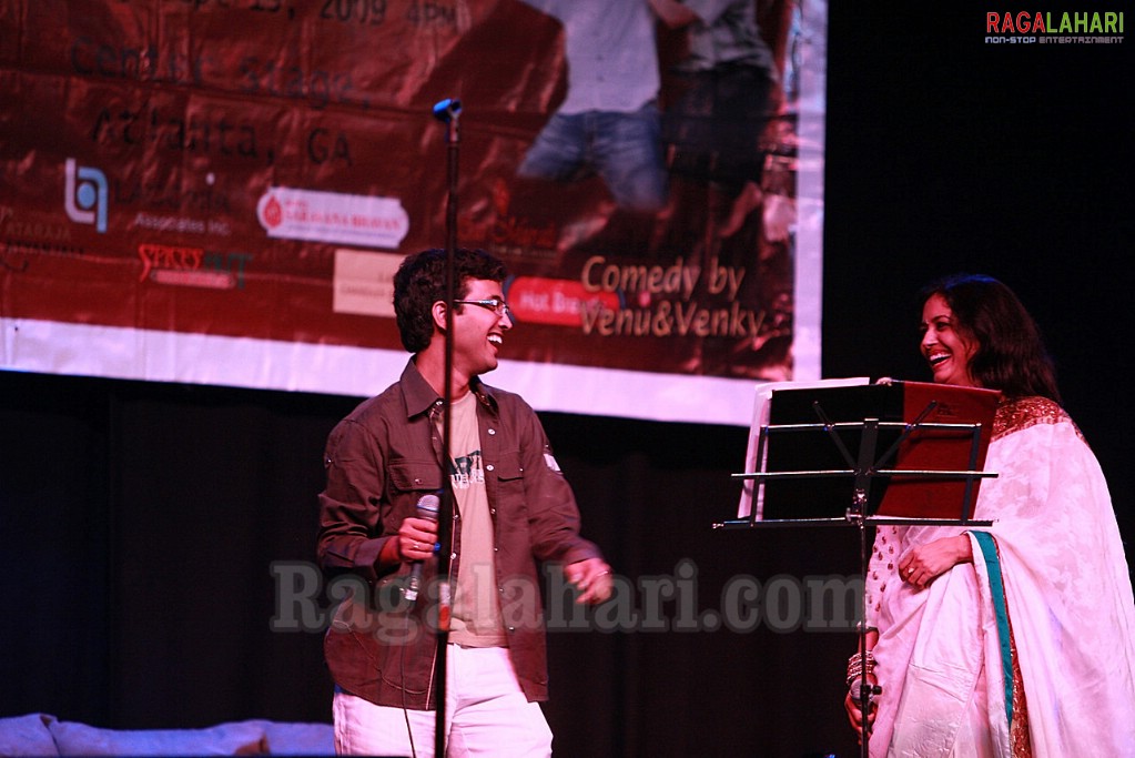 Musical Moments of Sunitha with Shriya at Atlanta