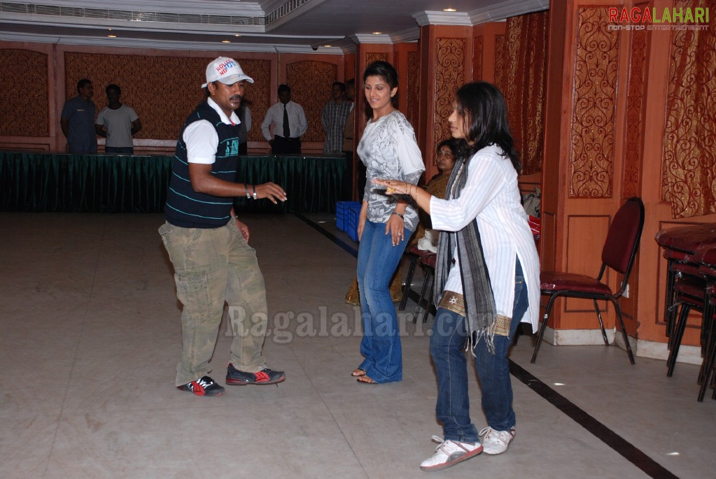 Rehearsals for Nachore Nachore with Rambha, Entertainment Program in Vizag