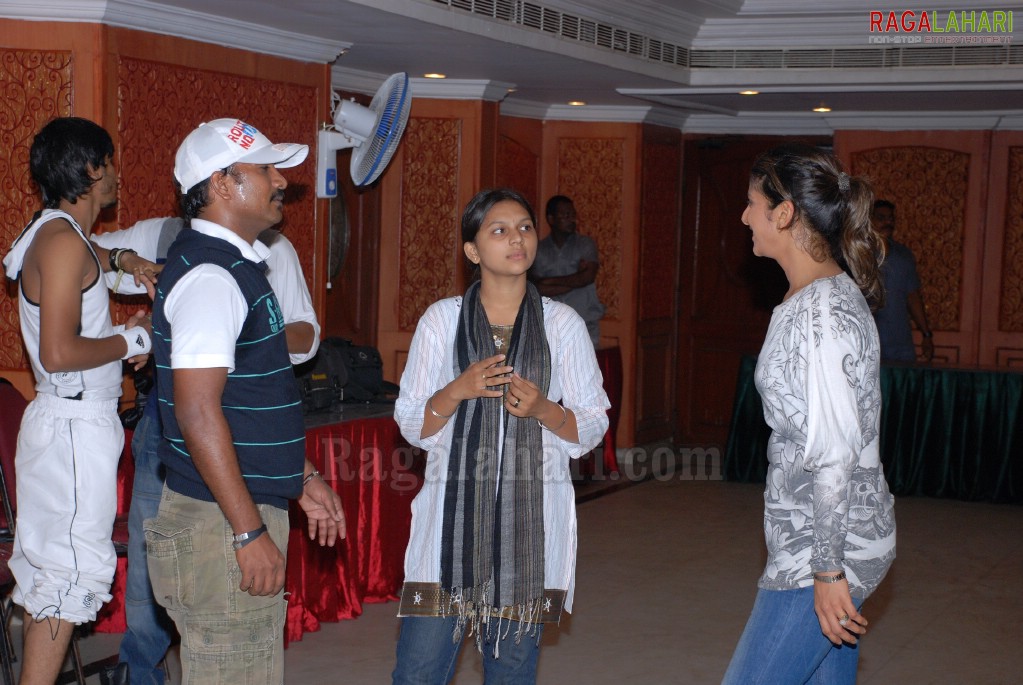 Rehearsals for Nachore Nachore with Rambha, Entertainment Program in Vizag