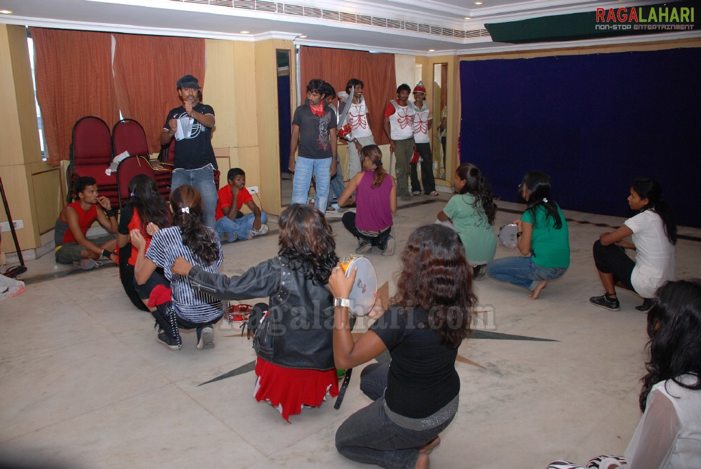 Rehearsals for Nachore Nachore with Rambha, Entertainment Program in Vizag