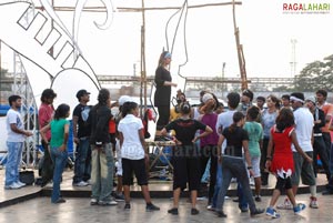 Nachore Nachore With Rambha Rehearsals at Vizag