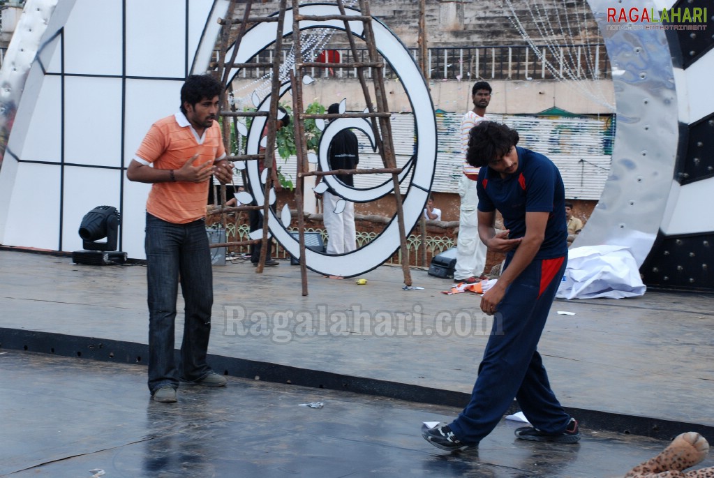 Rehearsals for Nachore Nachore with Rambha, Entertainment Program in Vizag