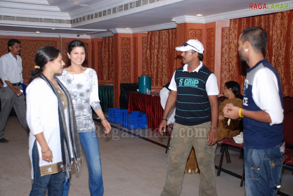 Rehearsals for Nachore Nachore with Rambha, Entertainment Program in Vizag