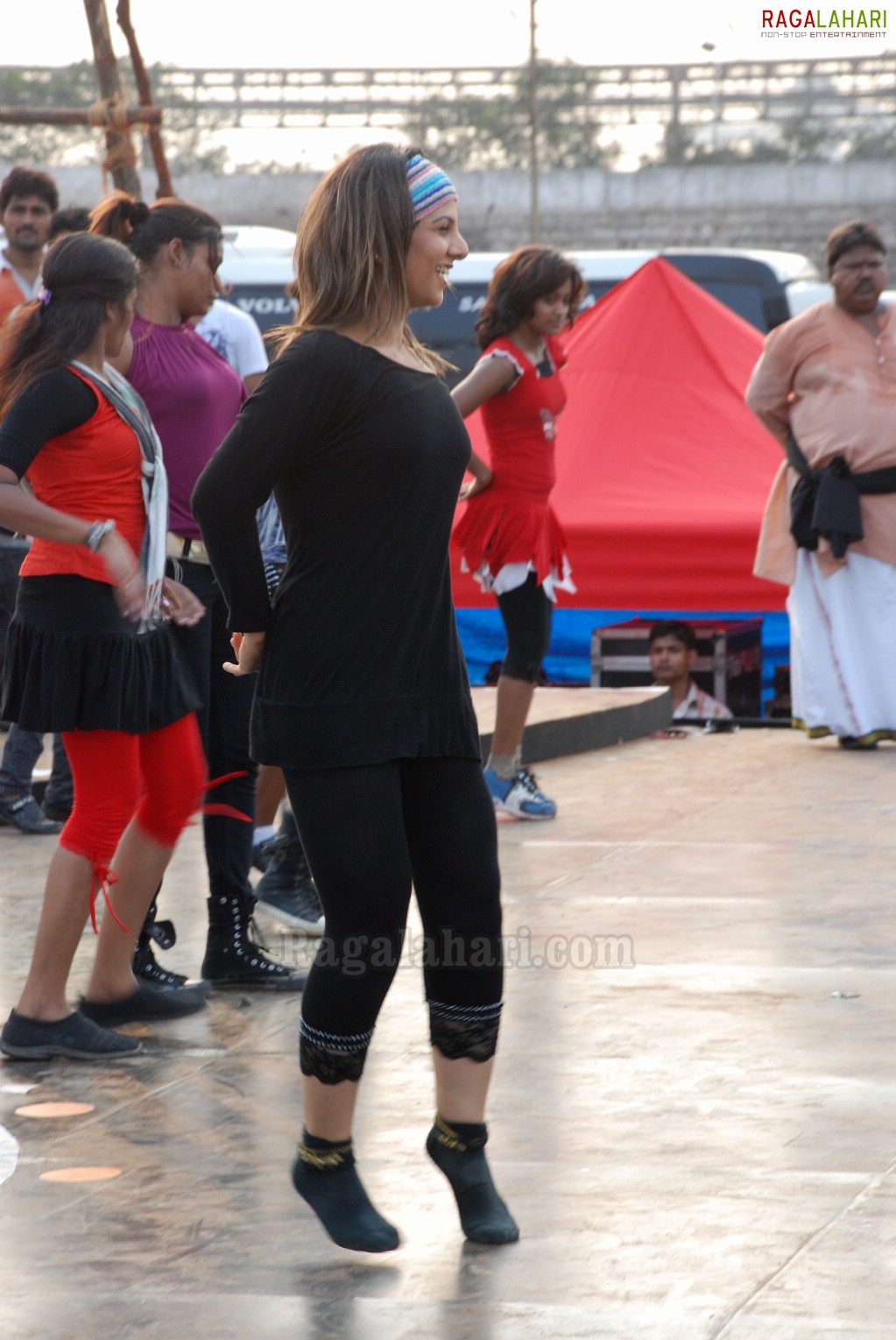 Rehearsals for Nachore Nachore with Rambha, Entertainment Program in Vizag