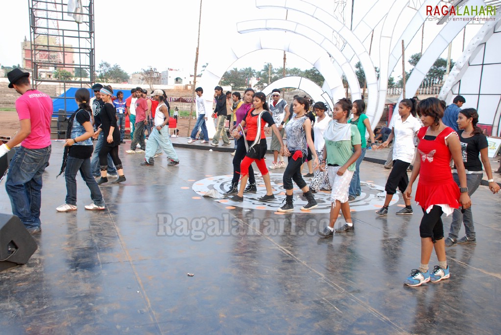 Rehearsals for Nachore Nachore with Rambha, Entertainment Program in Vizag