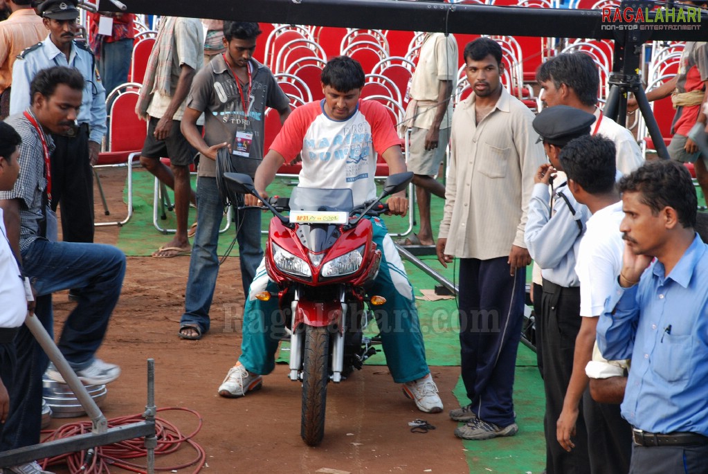 Rehearsals for Nachore Nachore with Rambha, Entertainment Program in Vizag