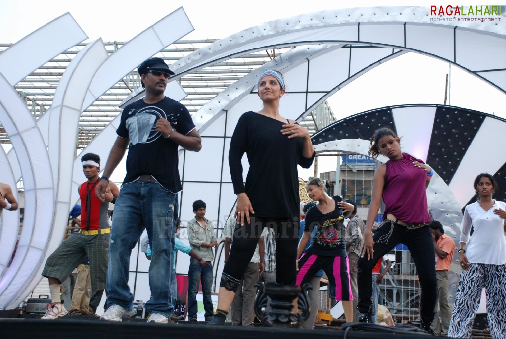 Rehearsals for Nachore Nachore with Rambha, Entertainment Program in Vizag