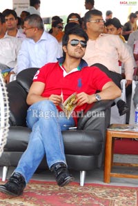 Ram Charan Teja & Shilpa Reddy at Hyderabad Polo Grounds