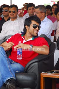 Ram Charan Teja & Shilpa Reddy at Hyderabad Polo Grounds