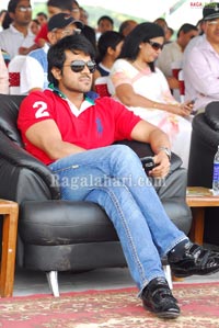 Ram Charan Teja & Shilpa Reddy at Hyderabad Polo Grounds