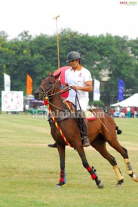 Ram Charan Teja & Shilpa Reddy at Hyderabad Polo Grounds