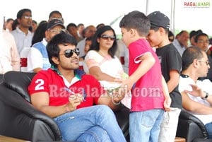 Ram Charan Teja & Shilpa Reddy at Hyderabad Polo Grounds