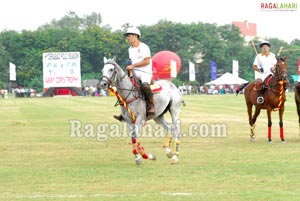 Ram Charan Teja & Shilpa Reddy at Hyderabad Polo Grounds