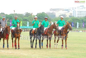 Ram Charan Teja & Shilpa Reddy at Hyderabad Polo Grounds