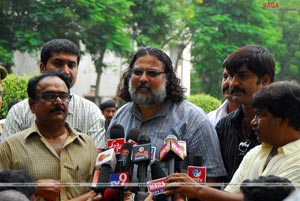 Tushar Gandhi with Mahatma Unit at Bapu Ghat