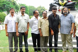 Tushar Gandhi with Mahatma Unit at Bapu Ghat