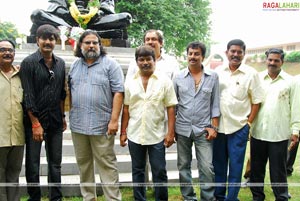 Tushar Gandhi with Mahatma Unit at Bapu Ghat